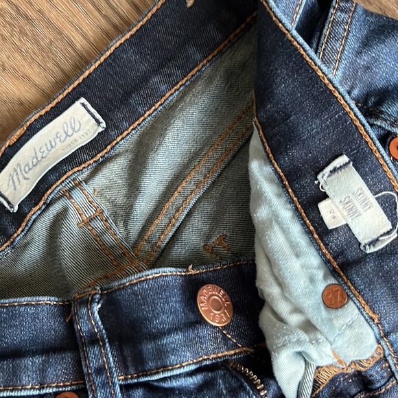 Madewell jeans Skinny Skinny size 24 - Picture 6 of 6
